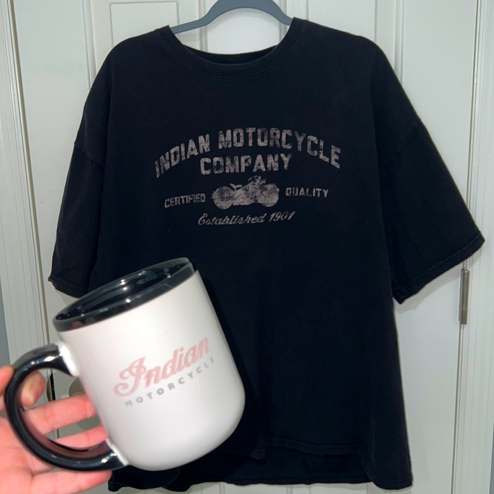 Indian Motorcycle TShirt (comes with mug!)